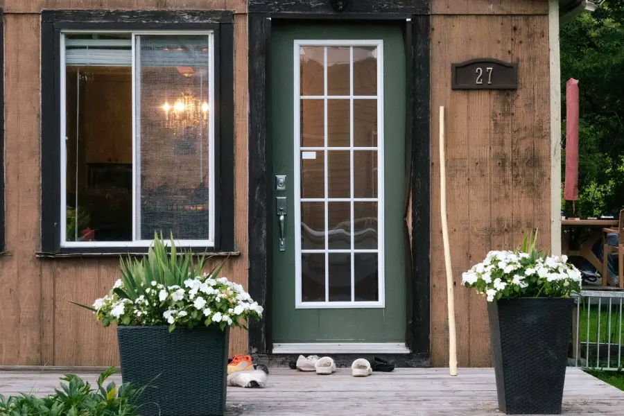 Front door and window of a rented house – residential locksmith Normanton help for tenants from Locksmith Normanton